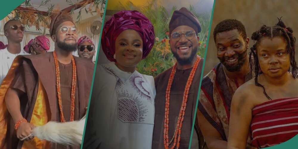 Videos from Kunle Remi's traditional wedding.