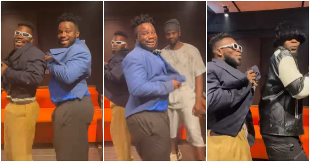 Photos of Sabinus, Broda Shaggi and Kizz Daniel