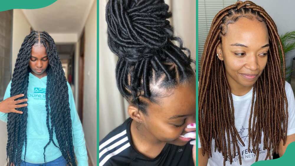 Protective Styles: Brazilian Wool  Brazilian wool hairstyles, African  hairstyles, African hair braiding styles