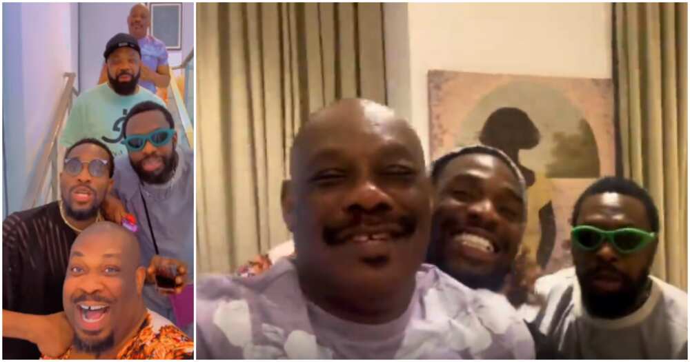 Don Jazzy's dad sings with Dbanj and Timaya