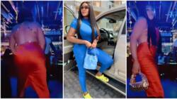 “If class, style was a human”: Fans react to clip of Peggy Ovire whine her waist during vacation, post trends