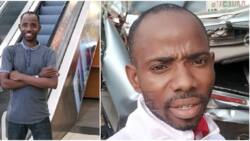 The car somersaulted 7 times: Nigerian man survives road accident, his "miraculous" escape stuns people online