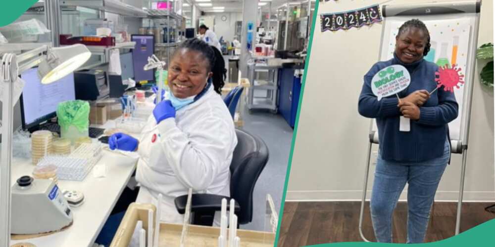 Nigerian lady becomes Medical Lab Technician