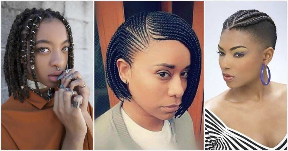 Short Bob Braids With Shaved Sides Great Option For Your 2019 Image