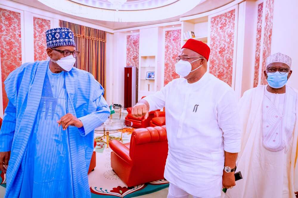 Uzodimma Visits Buhari