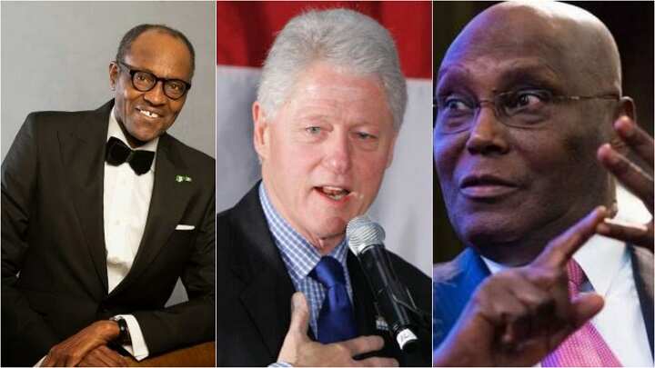 Zaben 2019: Tsohon shugaban kasar Amurka Bill Clinton zai gana da Buhari da Atiku