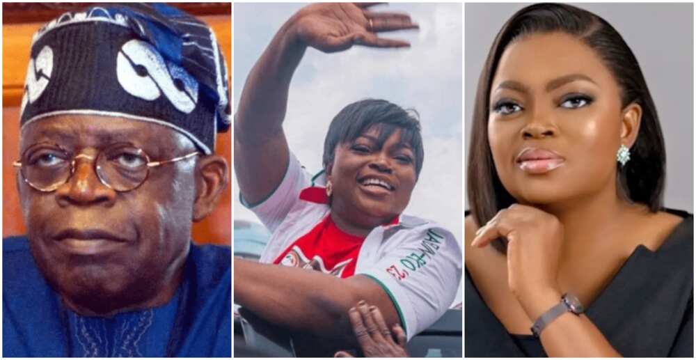 Funke Akindele, Bola Tinubu Funke Akindele, Bola Tinubu