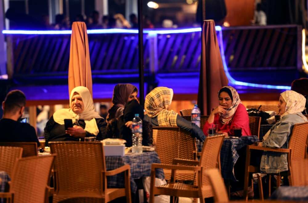 Some women in Gaza say their nightly trips are a way of coping with the impact of repeated wars between Palestinian militants and Israel