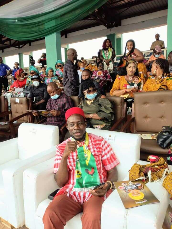 Soludo speaking at a ceremony