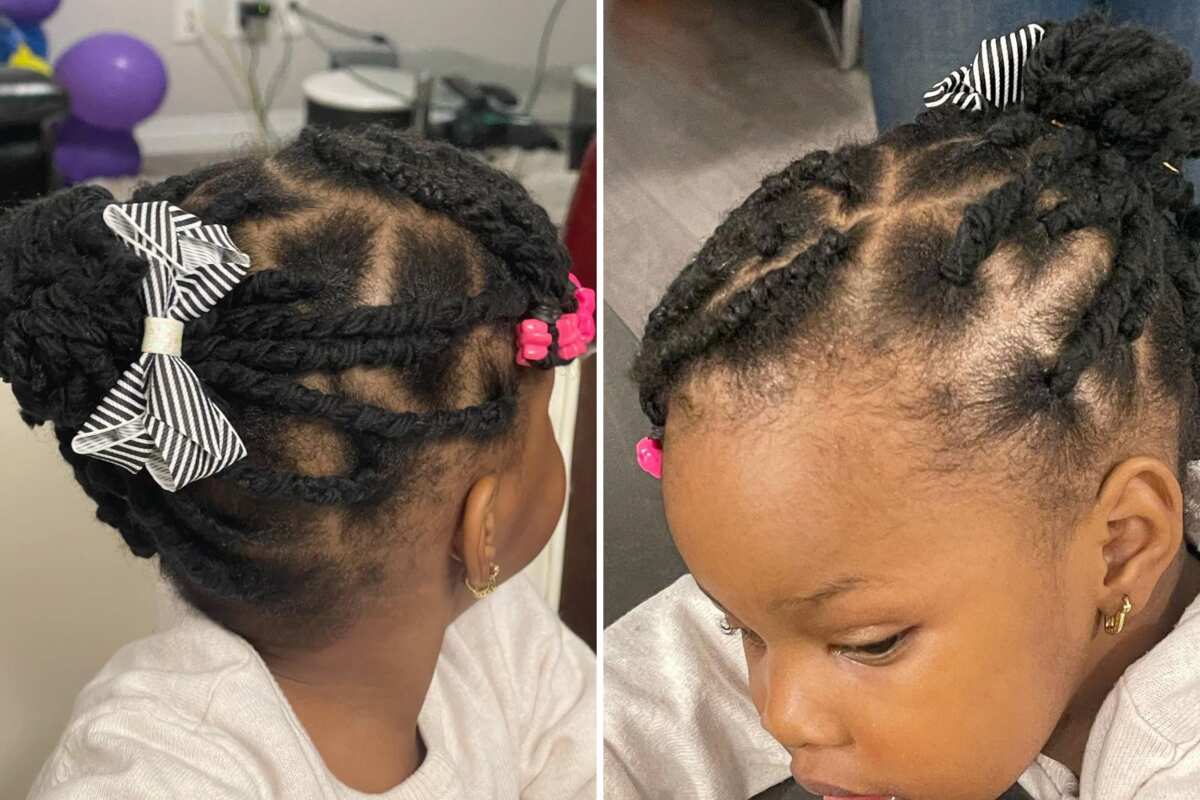 40 Lovely Natural Hairstyles for Girls Who Are 6 Years Old - Coils and Glory