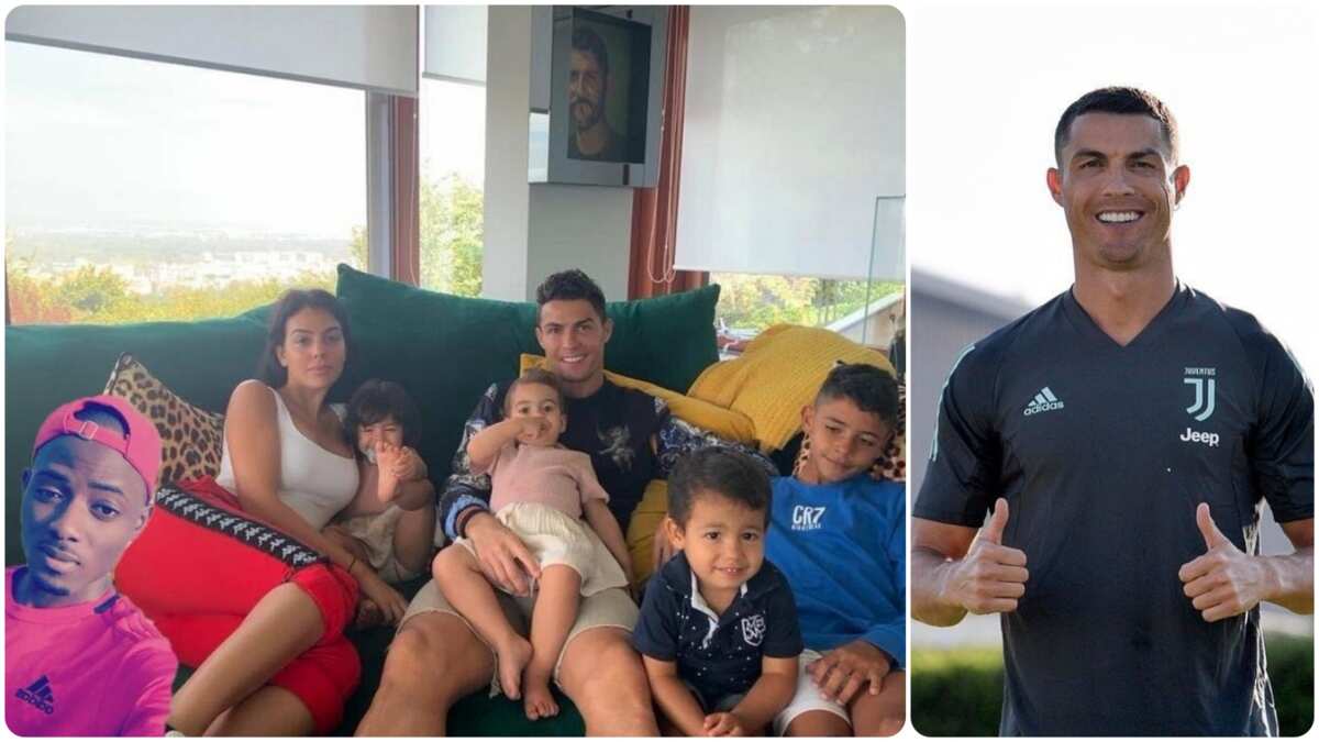 Nigerian man posts picture of himself spending a nice time with Ronaldo ...