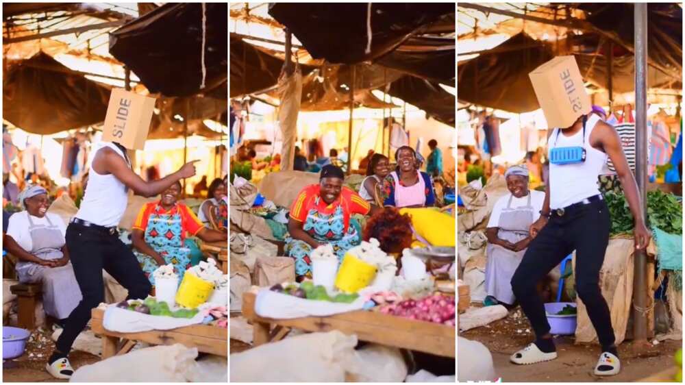 Many people praised him for entertaining the women. Many people praised him for entertaining the women.
