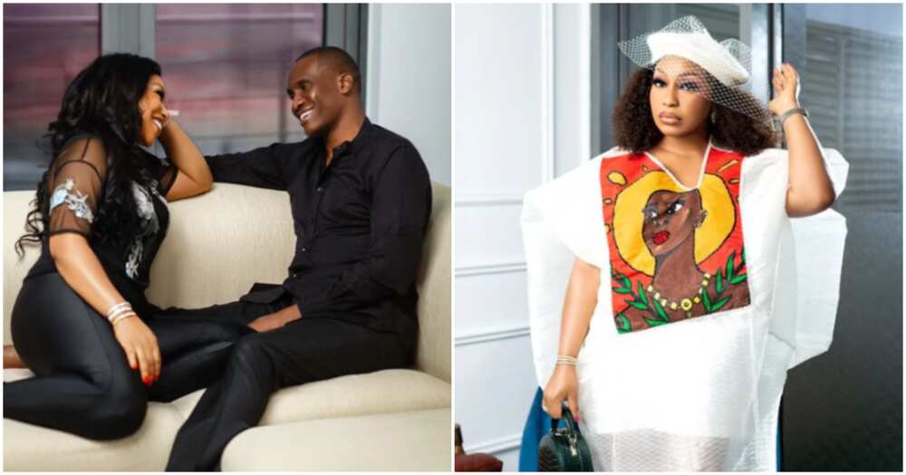 Photo Rita Dominic and Fidelis Anosike