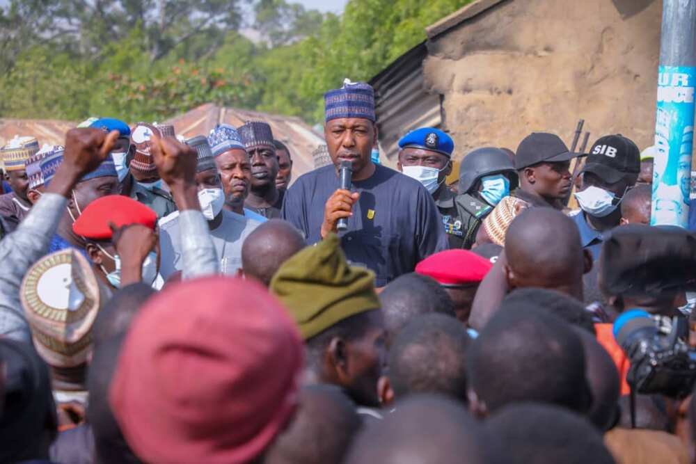 Zulum visits communities attacked by Boko Haram