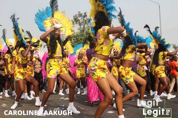 Colourful photos from the 2018 Calabar carnival