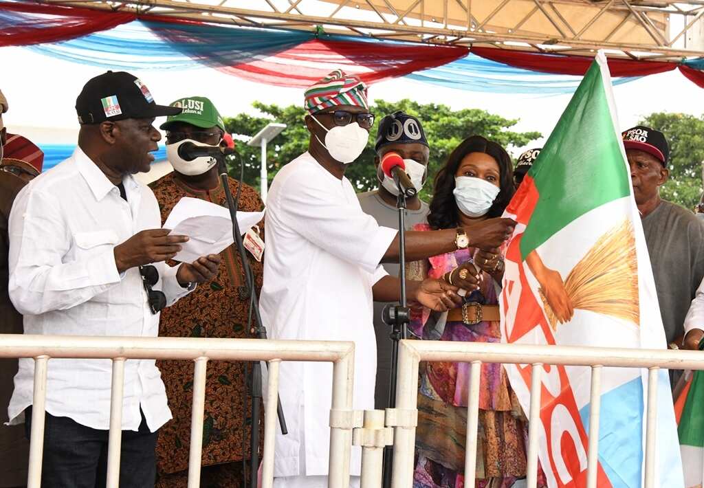 We want total victory: Sanwo-Olu sends message to candidates in Lagos LG polls