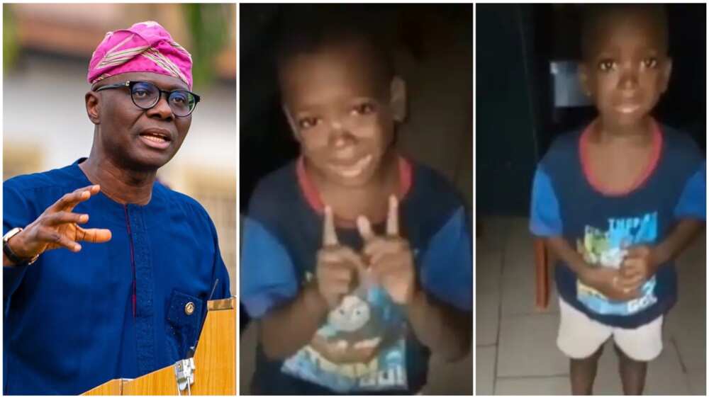 Sanwo-Olu reacts to viral video of young boy telling mother to calm ...