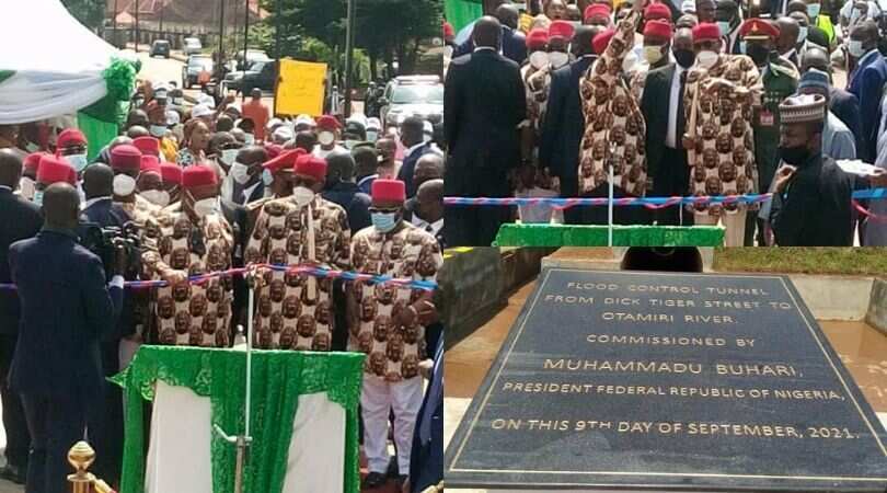 Buhari commissions projects in Imo