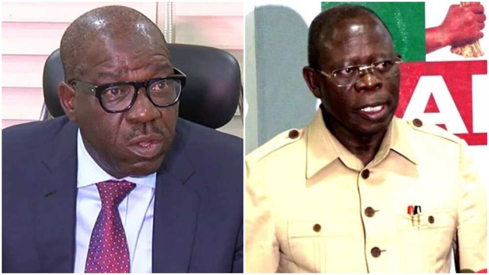 Obaseki made Osinbajo lay the foundation of a park that is now a den of robbers, Oshiomhole says