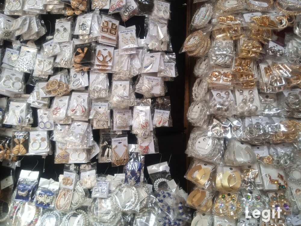 The cost price of fashion accessories increased by over ten percent at the market. Photo credit: Esther Odili