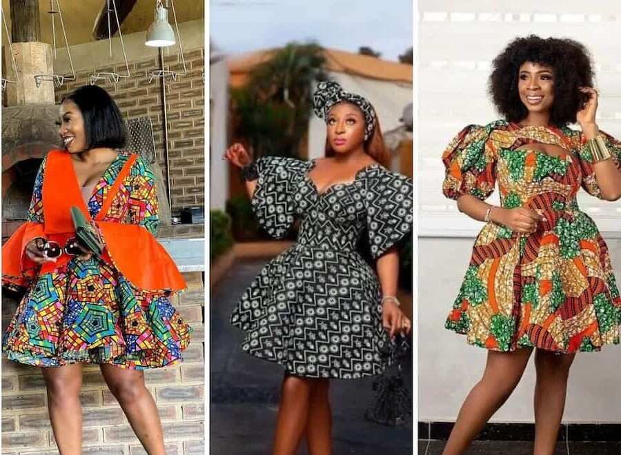 2023 Latest Ankara Short Gown Styles | Simple Short Ankara Dresses -  Fashion - Nigeria