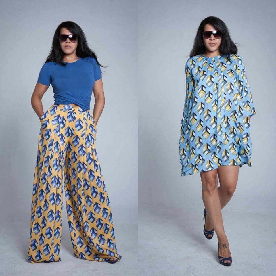 Ankara Pants and Tops, Palazzo Trousers and Tops, Ankara Two Piece