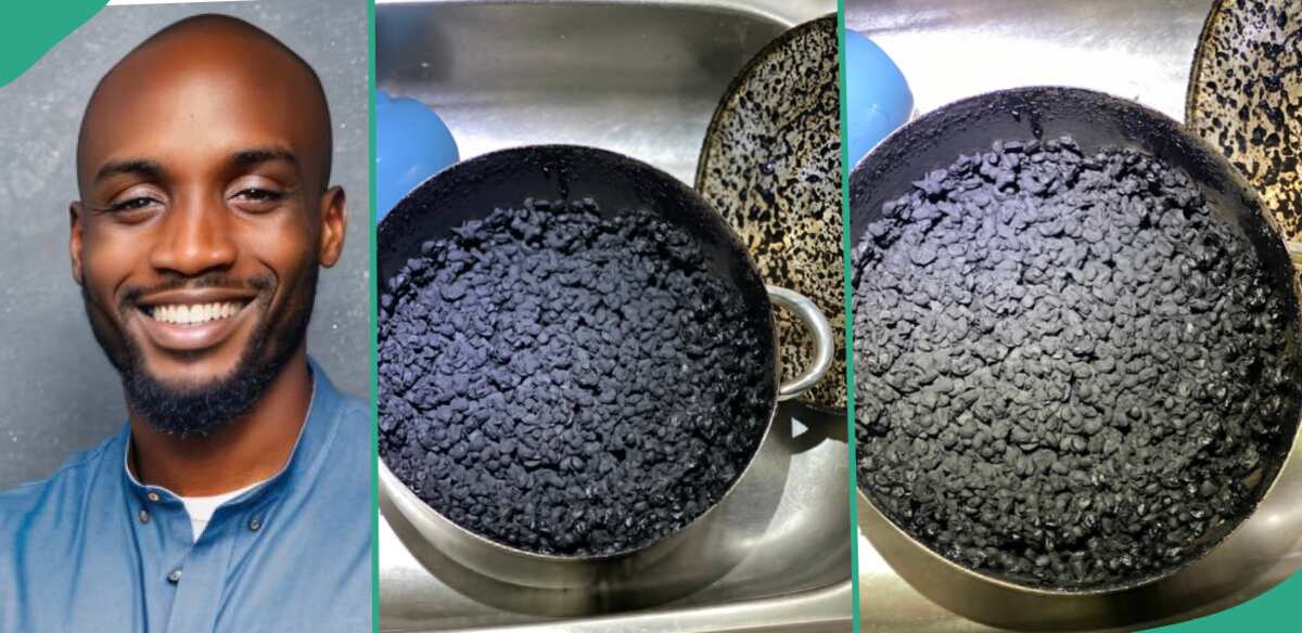 Photo: This man tried to cook beans for himself, what happened will shock you