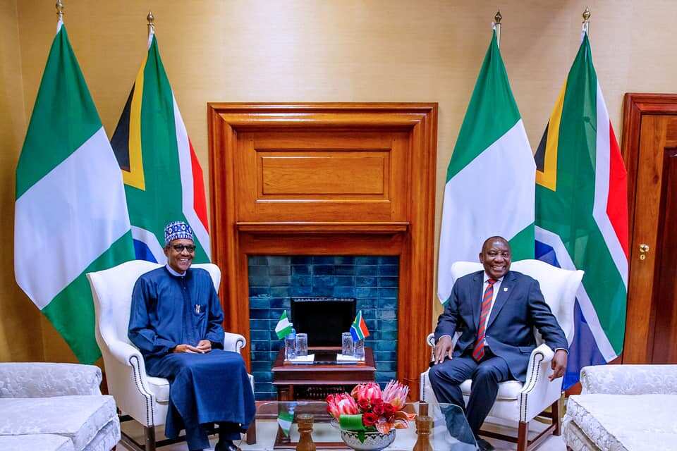 Xenophobia: Protect Nigerians living in South Africa - Buhari tells Ramaphosa