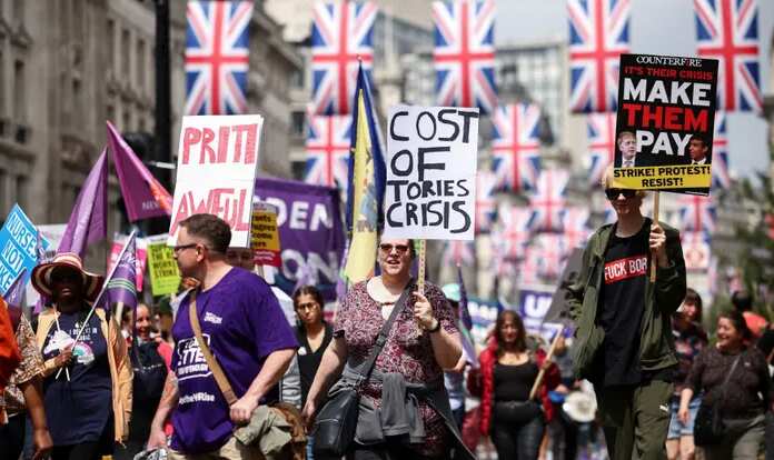 UK protest