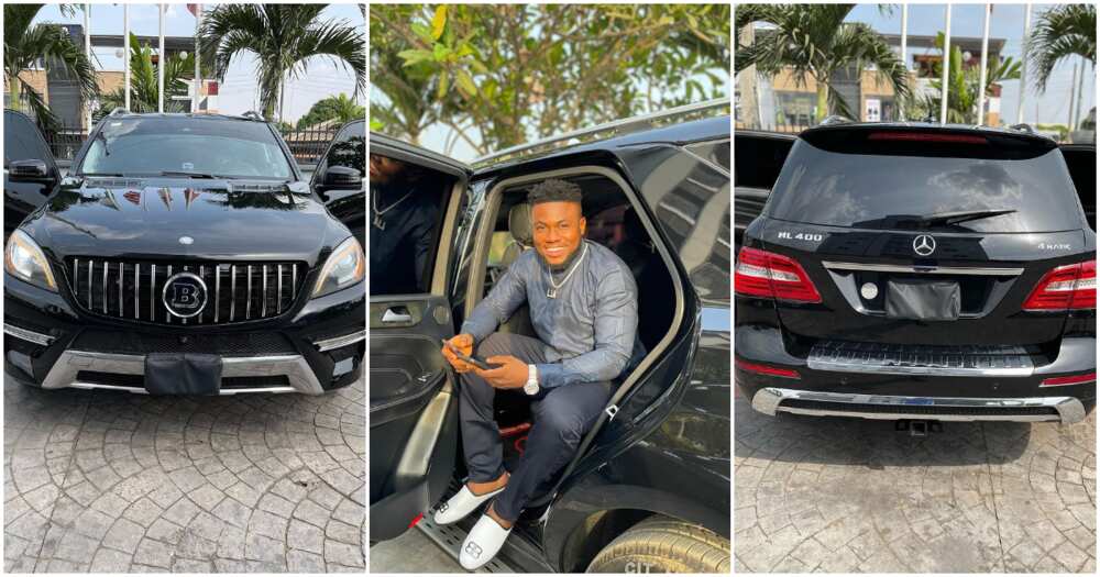 Beryl TV 864a1c2585e7ff7a “Christmas Gift Came Early”: Nollywood Actor Lucky Oparah Gushes Over Self As He Acquires an Expensive New Car 