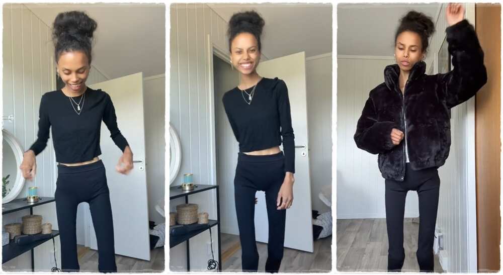 Can We Be Friends? Lady With Extremely Slim Stature Shows Off Her Body,  TikTok Video Goes Viral 