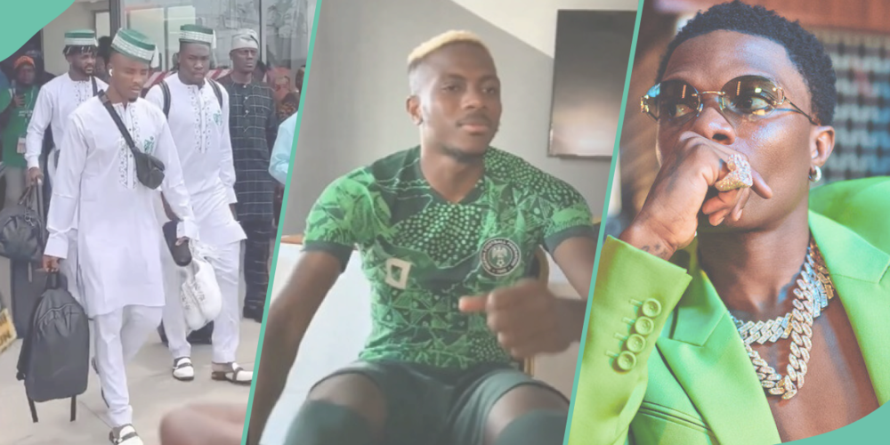 Nigerian Super Eagles rock outfits to Cote d’Ivoire