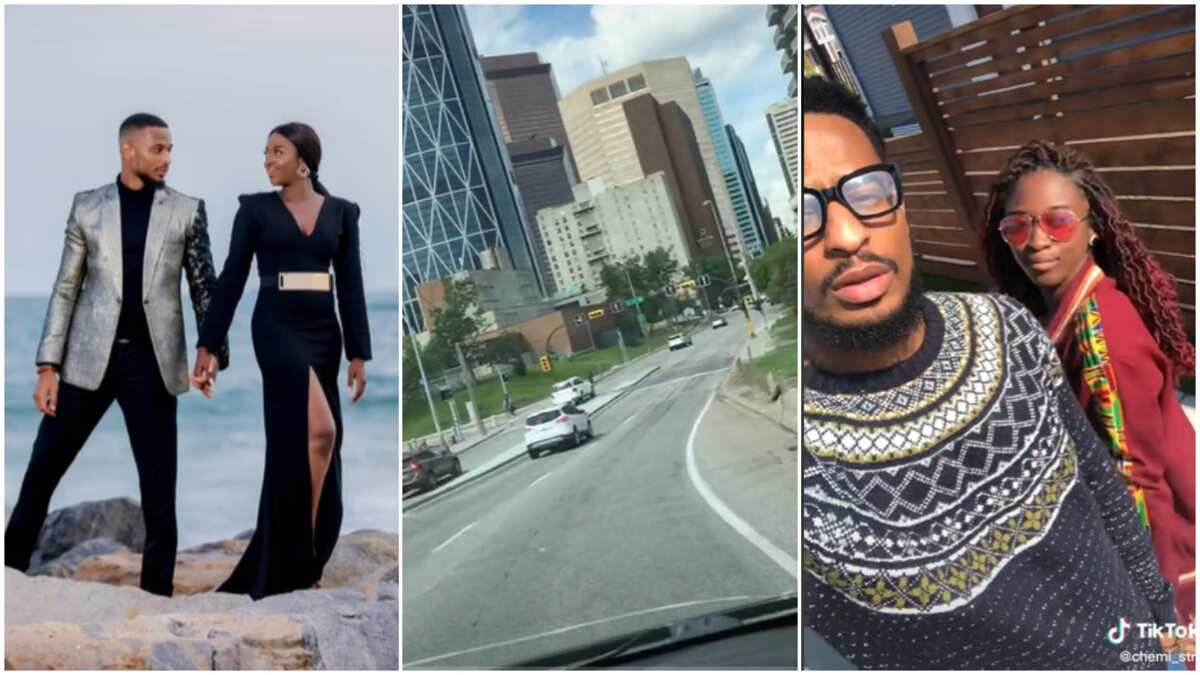 Watch how 2 Nigerians behaved when they got to Canada, they share sweet videos