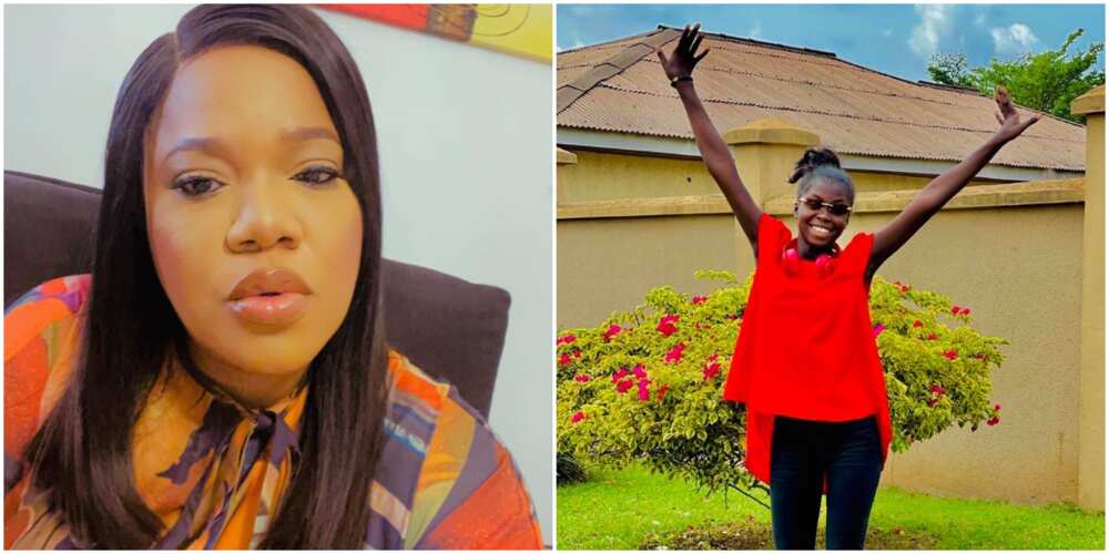 Toyin Abraham and her stepdaughter