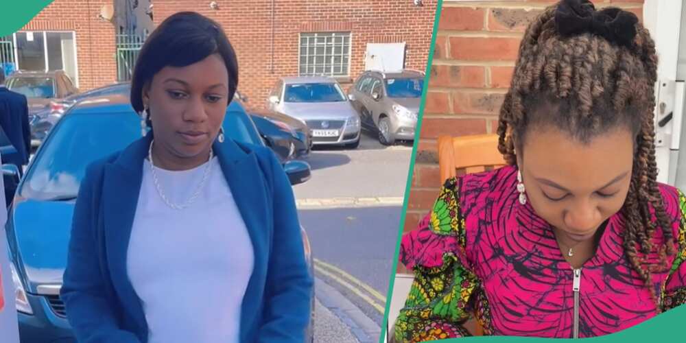 The Nigerian lady moved to the US from UK The Nigerian lady moved to the US from UK