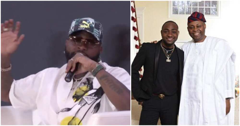 Davido reveals his father doesn't like how he spends money.