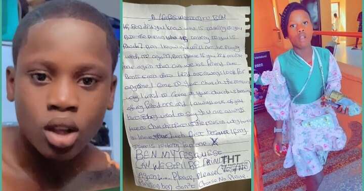 12-year-old girl writes letter to boy named Ben