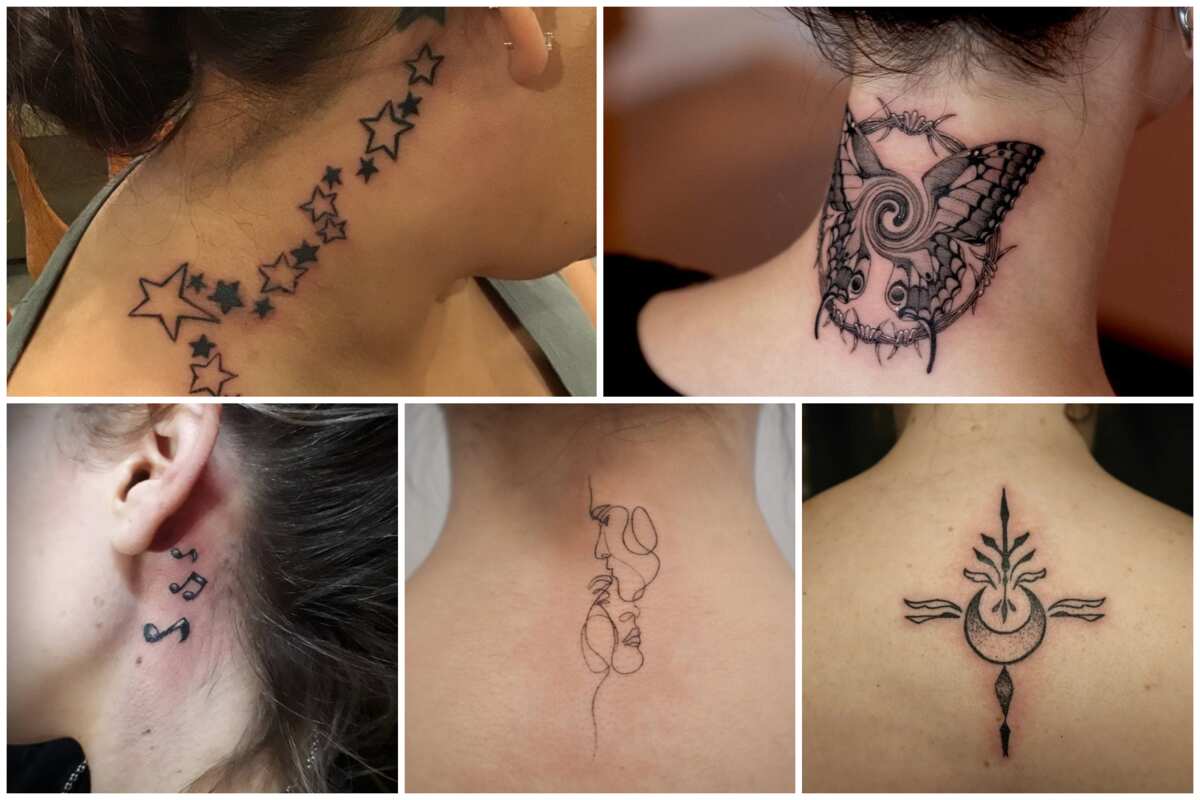 101 Pretty Back Of Neck Tattoos  Styletic