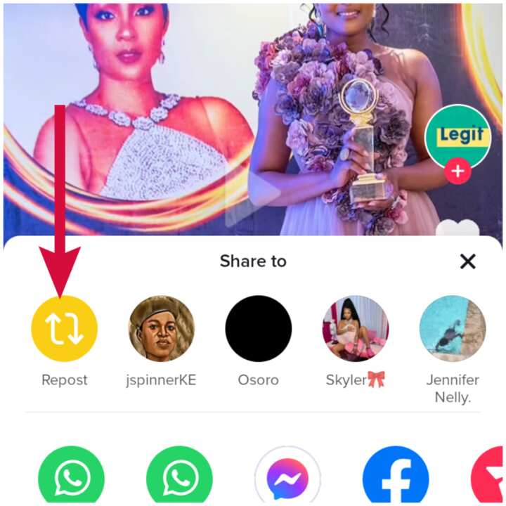 How to repost a TikTok: where to find repost button and how it works ...