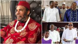 Kanayo O. Kanayo, others attend church thanksgiving with Pete Edochie as he celebrates 75th birthday