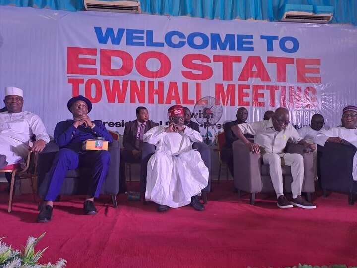 Edo APC meeting, Edo Townhall meeting, Bola Tinubu, APC, 2023 presidential election