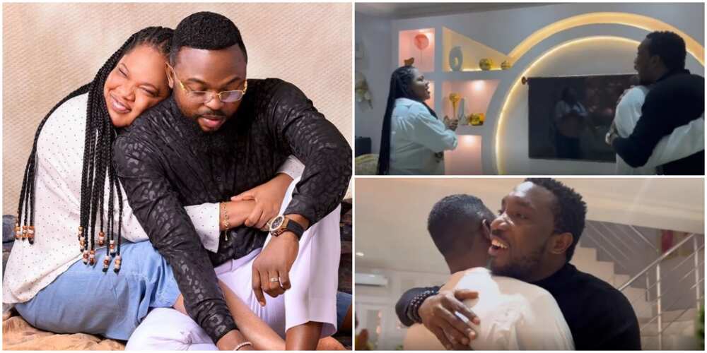 Toyin Abraham surprises hubby on birthday Toyin Abraham surprises hubby on birthday