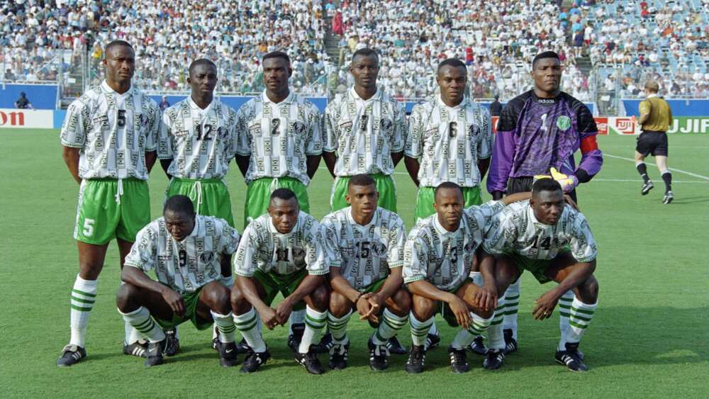 1994 Eagles squad, Peter Rufai, Oliseh.