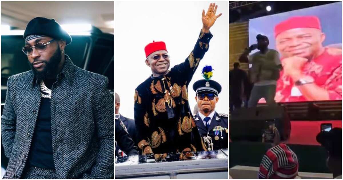 See what Davido revealed about his relationship with Alex Otti, as he performs at his inauguration