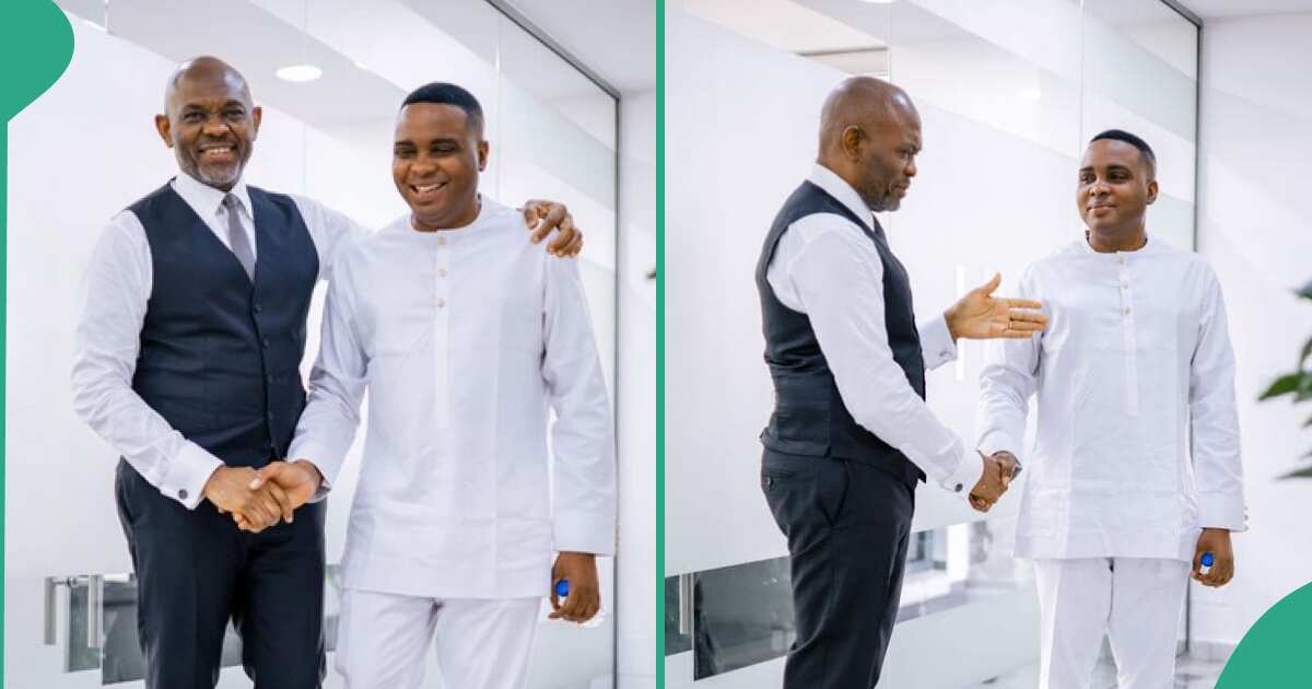 Nigerian man who was invited over by Tony Elumelu shares what happened