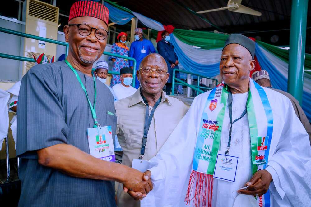 Yanzu-yanzu: An sanar da Sanata Abdullahi Adamu a matsayin sabon shugaban jam'iyyar APC, Hotuna Yanzu-yanzu: An sanar da Sanata Abdullahi Adamu a matsayin sabon shugaban jam'iyyar APC, Hotuna