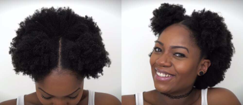 How to style short natural hair at home - Legit.ng