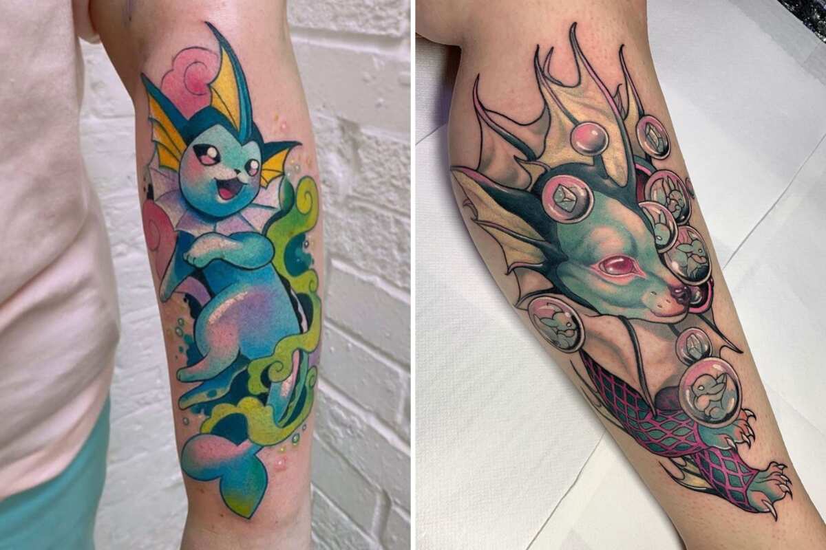50+ Pokémon Tattoos That Will Inspire You to Catch 'Em All