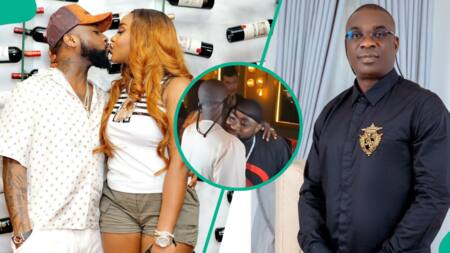 Davido links up with K1 in Atlanta, mushy video springs excitement among fans: "Where is Chioma?"