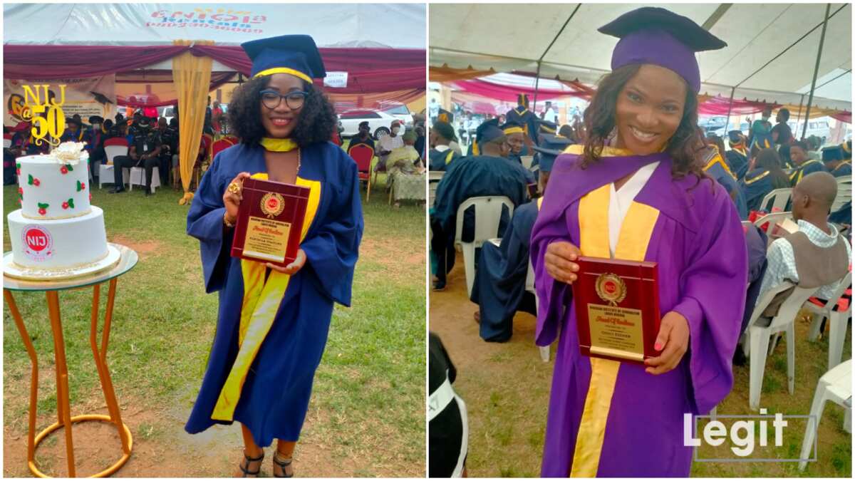 Massive celebration as Legit.ng staff bag best student awards at Nigerian Institute of Journalism